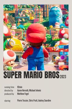 Super Mario Bros
Video game adaptation
Adventure
Fantasy
Action
Brothers
Plumbers
Mushroom Kingdom
Princess Peach
Illumination Super Mario Movie Poster, The Super Mario Bros Movie Poster, The Super Mario Bros Movie 2023, Mario Movie Poster, Super Mario Bros Poster, Minimalist Poster Movie, Super Mario Poster, Movie Minimalist Poster, Movie Mario