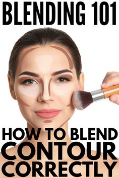 Contour And Highlight For Round Face, What To Use To Contour Face, Flawless Contour Makeup, How To Conture Make Up, Contour Makeup Brushes, Do You Contour Before Or After Foundation, Step By Step Foundation Application, Contour Round Face Step By Step, Best Make Up Brands For Women Over 50