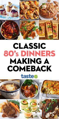 the cover of classic 80's dinners making a come back