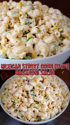 mexican street corn coleslaw salad in a white bowl