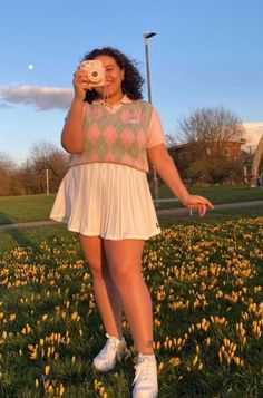 Spring Outfits Aesthetic Plus Size, Plus Size Outfits Size 22, Plussize Aesthetic Outfit, Plus Size Kpop Outfits, Girly Outfits Curvy, Plus Size Inverted Triangle Outfits, Plus Size Soft Girl Aesthetic, Plus Size Preppy Outfits, Cute Outfits Plus Size