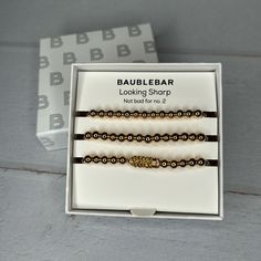 New In Box Brand: Baublebar Pencil Bracelet Set Perfect Teacher Gift! Pencil Bracelet, Sharp Pencils, Box Branding, Teacher Gift, Womens Jewelry Bracelets, Bracelet Set, Teacher Gifts, Pencil, Women Jewelry