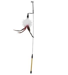 Trixie Playing Rod With Feather Toy For Cats Take Time, Fur Babies, Hunting