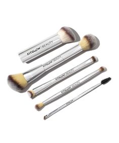 Master Brush Set | Cruelty-Free Makeup Tools - Fitglow Beauty Picture Perfect Makeup, Eco Makeup, Face Brushes, Beauty Brushes, Cream Makeup, Custom Displays, Skin Imperfection, Eyebrow Brush, Moisturizing Serum