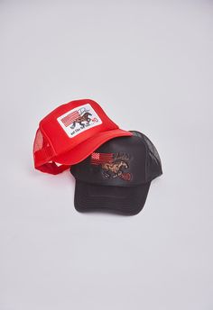 DARLIN'™ Red Trucker Hat – DARLIN' Swimwear Red Trucker Hat, Black Trucker Hat, Pitcairn Islands, Embroidered Patch, Ethiopia, Embroidered Patches, Brunei, Caribbean Netherlands, Sales Gifts