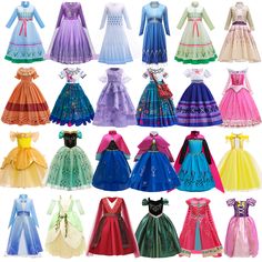 2023 Girls Elsa Dress Snow Queen Halloween Carnival Princess Costume Fantasia Infantil Party Child Snow White Costume Kids, Rapunzel Halloween Costume, Snow White Princess Dress, Kids White Dress, White Princess Dress, Princess Elsa Dress, Anna Costume, Elsa Cosplay, Carnival Dress