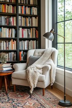 How to Style a Cozy Home Library – Elegant Inspo