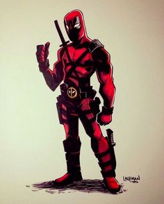 Deadpool Chibi Superhero, Marvel 616, Deadpool Pictures, Spider Man Poses, Avengers Cartoon