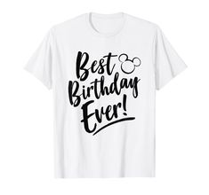 PRICES MAY VARY. Officially Licensed Disney Mickey And Friends Apparel for Women - Men - Boys - Girls - Toddler; Mickey And Friends T-Shirts; Disney+ T-Shirts; Disney Plus; Disneyland; Disney World; Holiday T-Shirt; Seasonal; Classic; Birthday T-Shirt; Birthday Gift; 24DNMC00046A-001 Lightweight, Classic fit, Double-needle sleeve and bottom hem Disney Birthday Shirt For Women, Birthday At Disney World Shirt, Disney 11th Birthday Shirt, Walt Disney Birthday Shirt, Disney Birthday Svg, Birthday Girl Disney Shirt, It’s My Birthday Disney Shirt, Disney Birthday Shirt, Disney T Shirts