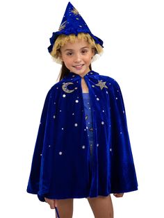 The Wonderful Wizard Costume is a whimsical and enchanting option for girls who want to dress up as a wizard. The Hat is beautifully embellished with intricate details such as shining, sequined shooting stars and glistening beaded moons. A tulle frill sits around the bottom of the hat, there are also side ties so the hat can be tied under the chin during wear. To complete the costume, we recommend styling with the Wonderful Wizard Onesie, Wand and Cape. Shipping and Returns This product can be r Ballet En Pointe, Wizard Of Oz Costumes, Wizard Costume, Wizard Hat, En Pointe, Shooting Stars, Wizard Of Oz, Sydney Australia, Cotton Knit