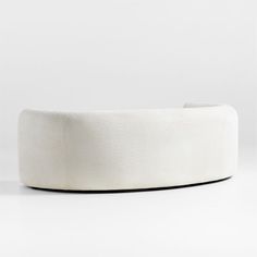 a white round object sitting on top of a table