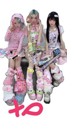 Pink Outfits, Hello Kitty, Kitty, Pink