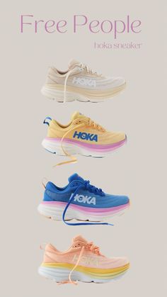 Women Hoka Shoes, Neutral Hoka Shoes, Free People Hoka, Women’s Hoka, Cute Hoka Outfits, Free People Hokas, Hoka Shoes Outfit Ideas, Hoka Free People