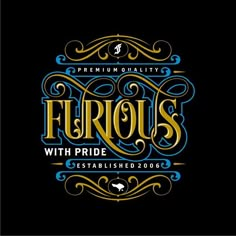 the logo for flrrous with pride