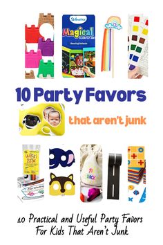 party favors that arent junk