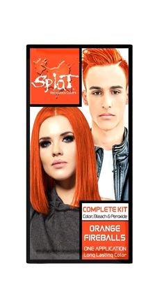 SPLAT FIREBALLS Original Semi Permanent Free Cruelty Go Red, Hair Color For Women, Color Kit, Permanent Hair Color, Fall Hair Color, Fall Hair Colors, Cool Hair Color