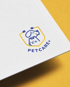 the logo for pet care is shown here