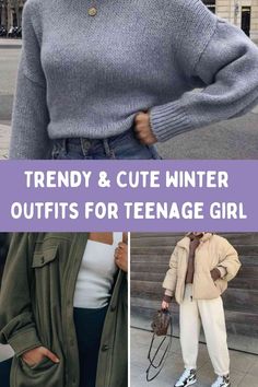 61 Cute Winter Outfits for Teenage Girl momma teen Winter Coats Teenage Girl, Winter Teenage Girl Outfits, Teen Outfits For Winter, Winter Outfits For Teenage Girl, Teen Fashion Outfits 2023, Cute School Outfits For Highschool Winter, Teen Winter Outfits 2023, Teen Fashion Outfits 13-14 Girly, Teen Girl Winter Outfits