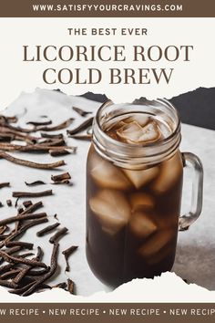 the best ever licorce root cold brew recipe for new year's eve