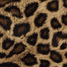 an animal print pattern is shown in brown and black colors on a fur textured surface