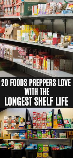 20 Foods with Long Shelf Lives that Last for the Long Term Winter Survival