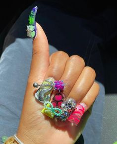 Rocker Nails, Curved Nails, Duck Nails, Hard Nails, Drip Nails, Dope Nail Designs, Long Acrylic Nails Coffin, Really Cute Nails, Crazy Nails