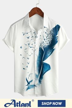 Great for summer vacations like camp, luau, cruise, sun beach, etc. Saree Painting Designs, Painted Clothes Diy, Sport Shirt Design, Inspired Tattoos, T Shirt Painting, Men Fashion Casual Shirts, Costume Parties, Cruise Shirt, Summer Vacations