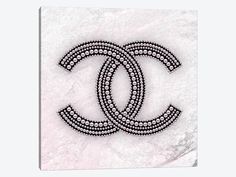 Chanel Logo Pink Canvas Wall Art by Martina Pavlova | iCanvas Chanel Logo Art, Coco Chanel Art, Chanel Art, Logo Art, Chanel Logo, Square Canvas, Artist Style, Pink Logo, Contemporary Artwork