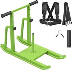 an exercise equipment set up with straps and attachments for the bodybuilding machine,