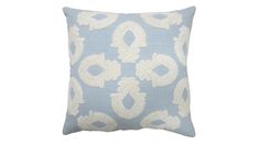 Blue, Bring a touch of vintage charm to your space with the Providence Blue Cotton Embroidered Throw Pillow! Step back in time with this delightful throw pillow. Its embroidered design showcases intricate detailing, capturing the essence of classic craftsmanship. The blue cotton fabric adds a soft and cozy element, making it the perfect accent for your living room or bedroom. Designed to effortlessly blend with any decor style, this throw pillow provides both comfort and style. Whether you're curling up on the couch or adding a finishing touch to your bedding ensemble, its vintage-inspired allure will make your home feel cozy. From our Providence collectionEmbroidered design with intricate detailing. Soft and cozy blue cotton fabric. Perfect for living rooms and bedrooms. Made of cotton ma Embroidered Throw Pillows, Upper And Lowercase Letters, Blue Throw Pillows, Designer Throws, Step Back, Circle Design, Home Store, At Home Store, Special Characters