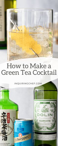 A little sweet, a little herbaceous, and 100% crisp and delicious. This low alcohol Green Tea Cocktail is made with tea-infused Japanese plum wine, and it’s about to become your latest obsession. Green Tea Cocktail, Hot Green Tea, Sweet Green Tea, Cocktail Trends, Tea Cocktail, Fun Summer Drinks, Japanese Plum, Cocktail Maker