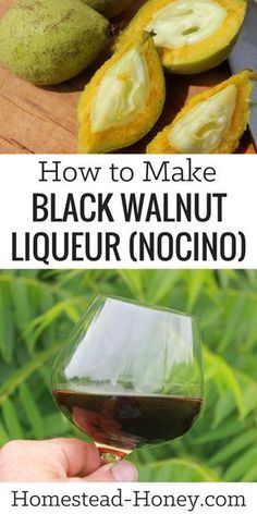 how to make black walnut liqueur noccino