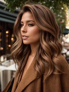 Honey Brown Hair Color, Easy Hair Color, Rambut Brunette, Honey Brown Hair, Dreamy Aesthetic, Brown Hair Inspo, Caramel Hair, Hair 2024, Brown Hair Balayage