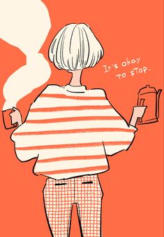 Stop Illustration, Character Procreate, Cute Artwork, Crayon Drawing, Artwork Anime, Crayon Drawings, Doodle Inspiration, It's Okay, Phone Icon