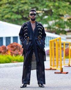 Africa Mens Fashion African Style, African Royalty Fashion Men, Luxury Black Elegant Agbada, Afro Futurism Fashion Men, Futuristic Royalty, Elegant Festive Floor-length Agbada, Luxury Traditional Floor-length Agbada, Men Drip, Men Native