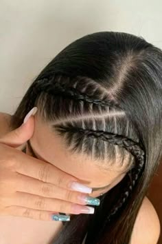 Mekap Mata, Rave Hair, Hair Ponytail Styles, Curly Girl Hairstyles, Hairdo For Long Hair, Hair Stylist Life, Sleek Hairstyles