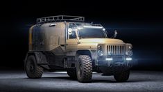 ArtStation - GAZ 53 12 modernized. Post 2.Final appearance Expedition Truck, Army Truck, Overland Vehicles, Expedition Vehicle, All-terrain Vehicles, Jeep 4x4, Army Vehicles, Offroad Trucks, Futuristic Cars