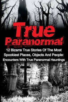 the cover of true paranoma, with an image of a cemetery in the background