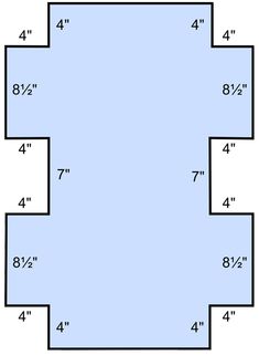 an image of a floor plan with the measurements for each section and numbers on it