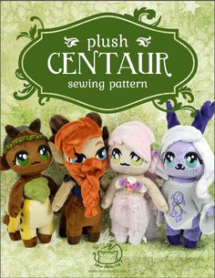 Centaur Plush Stuffy Toys, Diy Plushies, Plush Making, Backpack Pattern Sewing, Diy Plush Dolls, Barber Shop Quartet, Sewing Hats