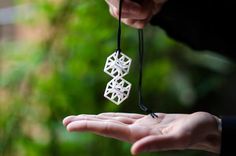 3d printed pendant necklace, cubic and geometric, for him and her, unisex item. Gift for architect, engineer, math and science teacher, architecture student. These two twin cubes are inseparables, connected to each other! They were 3d printed in one process so they are forever connected to each other at one corner, but still they can mode in different directions! The geometric design of this very unusual pendant symbolizes "connection", "love", "2 individuals connected". Production of this speci 3d Printed Necklace, 3d Printed Pendant, Architect Engineer, Gift For Architect, Geometric Pendant Necklace, 3d Printed Jewelry, Math And Science, Tie Gifts, Printed Jewelry