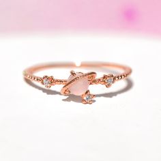 Space Ring, Jewlery Rings, Space Rings, I Need Space, Gold Rings Simple, Pink Gem, Magical Jewelry