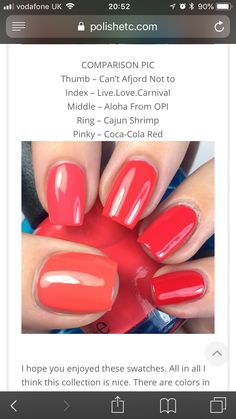 Trendy Nail Art, Hair Skin Nails, Colorful Nail Designs, Dipped Nails, Nail Polish Colors, Mani Pedi