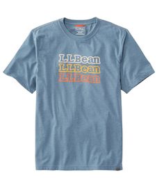 Men's L.L.Bean Performance Graphic Tee, Short-Sleeve Mission Trip Shirts, Slimmer Waist, Tshirt Design Men, Southern Shirts, Yoga Tshirt, Man Fashion, Men's Shirts, Performance Fabric