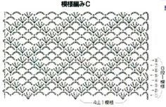 an image of a crochet pattern with the words,'all in english and chinese