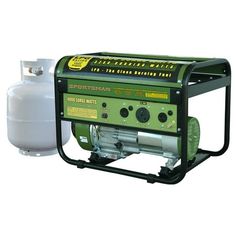 the portable generator is ready to be used for water and fire hydrant purposess