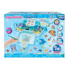 the aquabatds activity set is packed with toys and instructions to make it fun