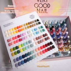 Eleanos 60 Colors Gel Polish Set Very Good Nail Gel Kit With Different Bottle For Nail Art Whole Set Nail Gel Polish, Gel Nail Polish Set, Nail Polish Sets, Colour Board, Nail Gel, Gel Color, Color Free, Uv Led, Color Card