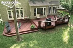 Pictures of Deck Ideas & Designs | Decks.com | Deck designs backyard, Patio deck designs, Decks backyard