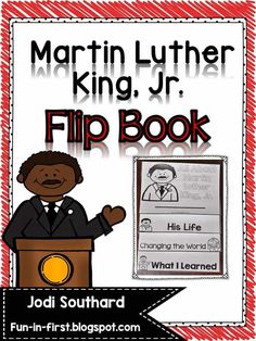 martin luther king jr flip book